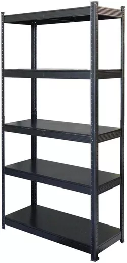 cumpără Raft de depozitare Xenos SmartLine 180x90x40cm Metal Black în Chișinău 