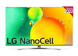 55" LED TV LG 55NANO786QA, Black (3840x2160 UHD, SMART TV, DVB-T/T2/C/S2)