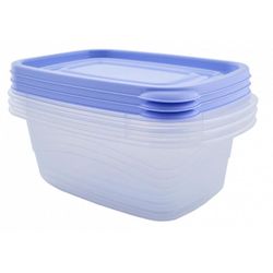 cumpără Container alimentare Aleana 169027 set 3 containere OMEGA, dreptunghiular, 1.8 L în Chișinău 