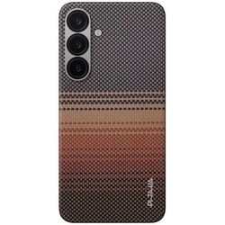 купить Чехол для смартфона Pitaka Sunset Moonrise Tactile Woven for Samsung S25 Sunset (KS2503) в Кишинёве 