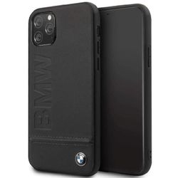 купить Чехол для смартфона CG Mobile BMW Real Leather Hard Case pro iPhone 11 Pro Max Black в Кишинёве 