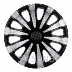 Capac d16 Karat fata Super Black 2pcs