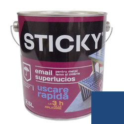 STICKY Эмаль Быстросохнущая Синяя 2,5 л