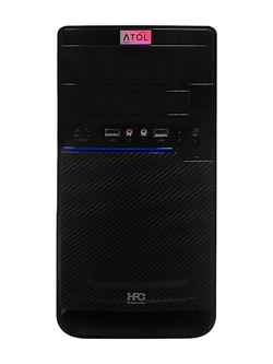 Desktop PC ATOL PC1037MP - Home #5 v3 / Intel Core i3 / 8GB / 2400GB SSD / Black