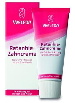 Weleda Pastă de dinţi cu ratanhia