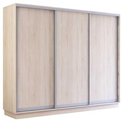 купить Шкаф Mobildor-Lux Fox uși glisante din PAL (260x60x200H cm) Sonoma в Кишинёве 