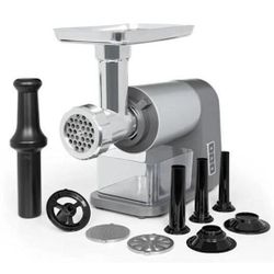 купить Мясорубка электрическая Klarstein Mett Max 10034244 Silver/Grey в Кишинёве 