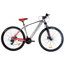 cumpără Bicicletă Crosser QUICK 29" 19 21S Shimano+Logan Hidraulic Grey/Red în Chișinău 