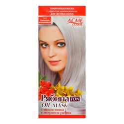 Mască-nuanțătoare, ACME Reabina TON, 30 ml., 211 - Cenușiu-platină