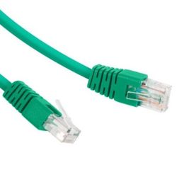 0.5m, FTP Patch Cord  Green, PP22-0.5M/G, Cat.5E, Cablexpert, molded strain relief 50u" plugs