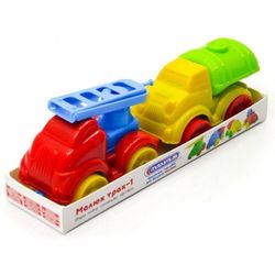 купить Машина Maximus MX5328 Constructor Baby Truck 1 set de 2 masini, în asortim. в Кишинёве 