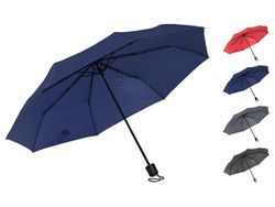 Зонт складной D90cm Piove однотонный, понж