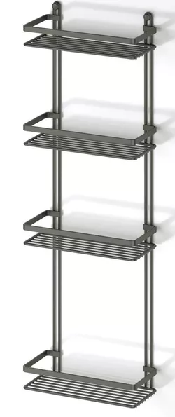 купить Полка для ванной Teknotel ES060caf Raft 4 niveluri 20x27x76cm, metal cupru в Кишинёве 