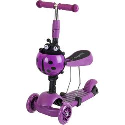 cumpără Trotinetă Enero Balance 3in1 Violet în Chișinău 