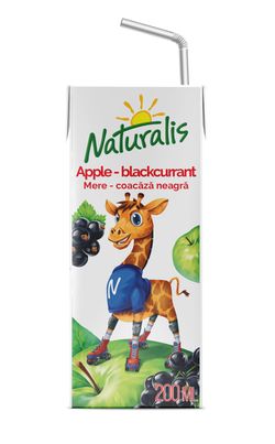 Naturalis нектар черная смородина-яблоко 0,2 Л