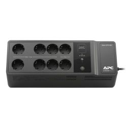 APC Back-UPS BE650G2-RS 650VA/400W, 230V, RJ-45, 1*USB-A charging port, 8*Schuko Sockets