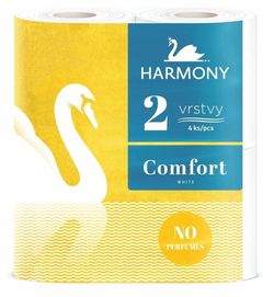 Туалетная бумага Harmony 2 слоя 19м*4