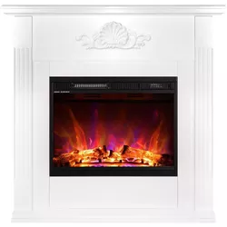 купить Камин электрический ArtFlame Sofia & Lorance color, 1000x1000x320 mm, Alb в Кишинёве 