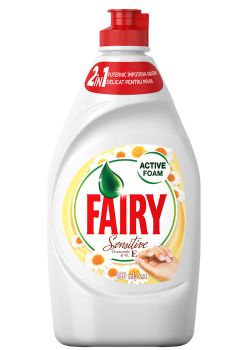Средство для мытья посуды Fairy Sensitive Chamomile and Vitamin E 450мл