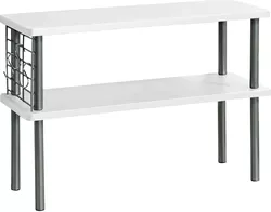 cumpără Etajeră Kesper 27836 Etajera bucătărie MDF/metal alb în Chișinău 