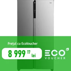 cumpără Frigider SideBySide Beko GNO5323XPN în Chișinău 