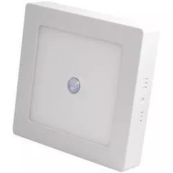 cumpără Corp de iluminat interior LED Market Ceiling Panel Surface Mounted Square+Sensor 18W, 4000K, TS-P0318, d:225 h:22mm în Chișinău 