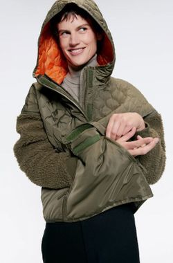 Куртка ZARA Хаки zara 8073/240/505