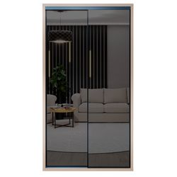 купить Шкаф Bayro Parma Graphite 1200x2250x600 серый камень, купе в Кишинёве 