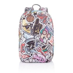 Backpack Bobby Soft Art, anti-theft, P705.867 for Laptop 15.6" & City Bags, Grafitti Blue