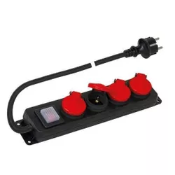 купить Удлинитель электрический Scame pp2508, 4 locuri 16a 250v 1,5m в Кишинёве 