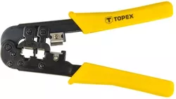 cumpără Unealta de mana Topex 32D408 Cleşte p/u terminale telef. 6P- 8P, 185mm în Chișinău 