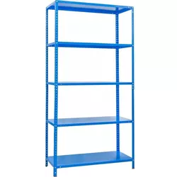 cumpără Raft de depozitare УХЛ-МАШ МС-С 1970x1000х400 Стеллаж модульный (5 полок) Синий în Chișinău 