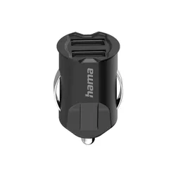 купить Зарядное устройство для автомобиля Hama 200015 USB Car Charger, 2-port, 5V/10.5W в Кишинёве 