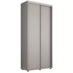 cumpără Dulap Mobildor-Lux Compact uși glisante PAL (110x45x220H cm) Grey în Chișinău 