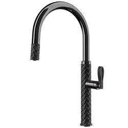 cumpără Bateria bucătărie Gessi 60914-439 Nero/Black Metal PVD în Chișinău 