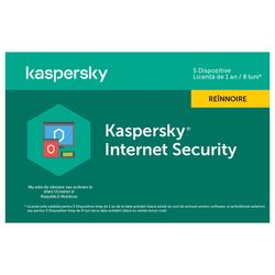 Kaspersky Internet Security Card 5 Dev 1 Year Renewal