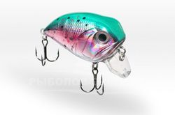 Воблер KOSADAKA "BOXER XS"(15-TR) , Floating 40mm 8,5g