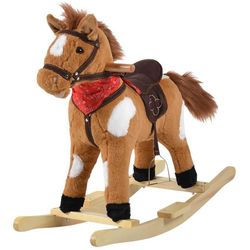купить Детское кресло-качалка Moni Horse Thunder Khaki (WJ-001) в Кишинёве 