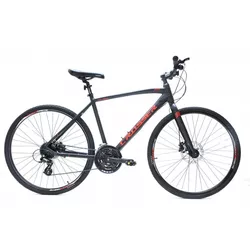 купить Велосипед Crosser HYBRID 700C 20*24S Black 700C-112-24-20 в Кишинёве 