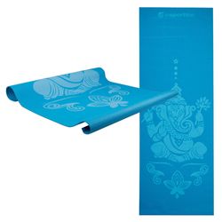 Коврик для йоги + чехол 172х61х0.3 см inSPORTline 11729 blue (3058)