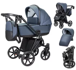 cumpără Сărucior pentru copii Angelina Carucior 2in1 Enigma Blue E-5 în Chișinău 