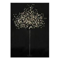 cumpără Figurină cu lumină Promstore 29732 Copac decorativ Inflorit, 250cm, 600LED, alb în Chișinău 