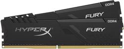 32GB DDR4-3600MHz Kingston HyperX FURY (Kit of 2x16GB) (HX436C18FB4K2/32), CL18-22-22, 1.35V, Black