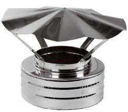cumpără Coș de fum miscellaneous Capac ploaie inox CF D160 (304) VL în Chișinău 
