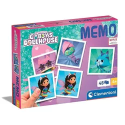 cumpără Joc educativ de masă Clementoni Мемо Gabby'S Dollhouse (18309) în Chișinău 