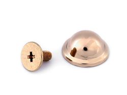 Ţinte metalice / piciorușe metalice genți 13 mm / auriu