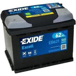 купить Автомобильный аккумулятор Exide EXCELL 12V 62Ah 540EN 242x175x190 +/- (EB621) в Кишинёве 