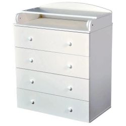 купить Комод-пеленатор PernaMea HappyBaby Pro (4sert) 800x1030 DSP alb (MW-DSK-G801) в Кишинёве 