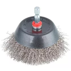 купить Набор головок, бит, насадок Wolfcraft Perie tip oala din sarma de otel inoxidabil 75mm 2746000 в Кишинёве 