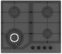 купить Встраиваемая поверхность газовая Backer Nona 6033 SBF GR Matt в Кишинёве 